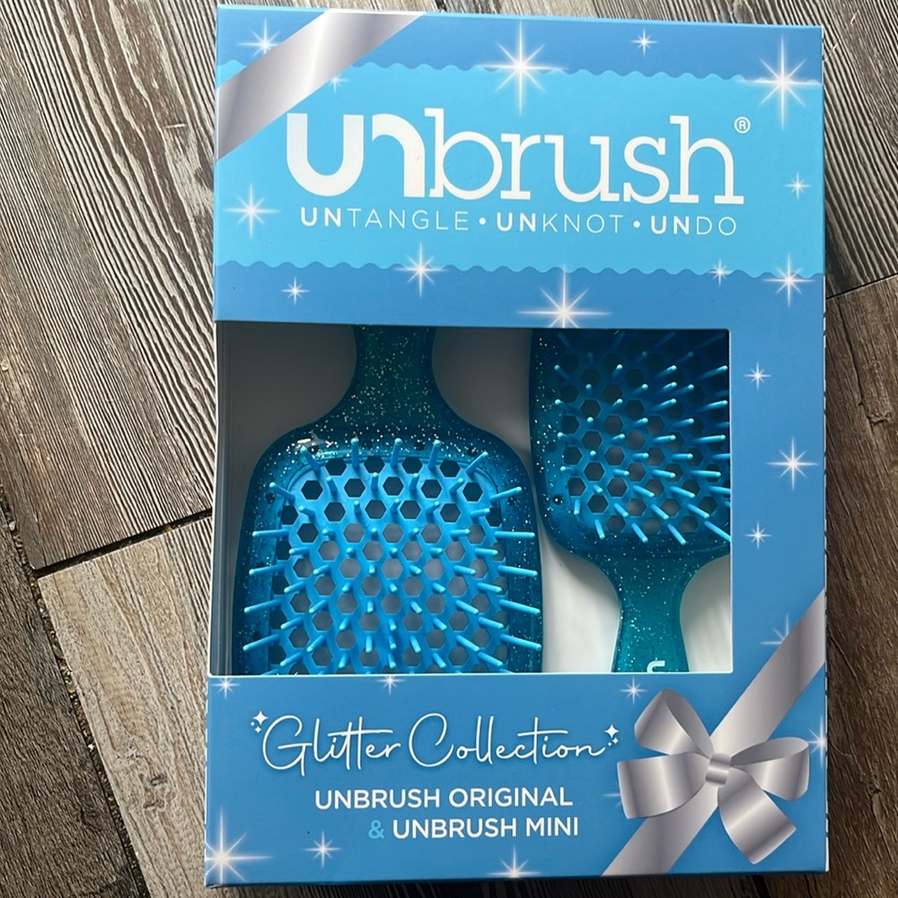 The best detangling brush out there! UnBrush gift set
